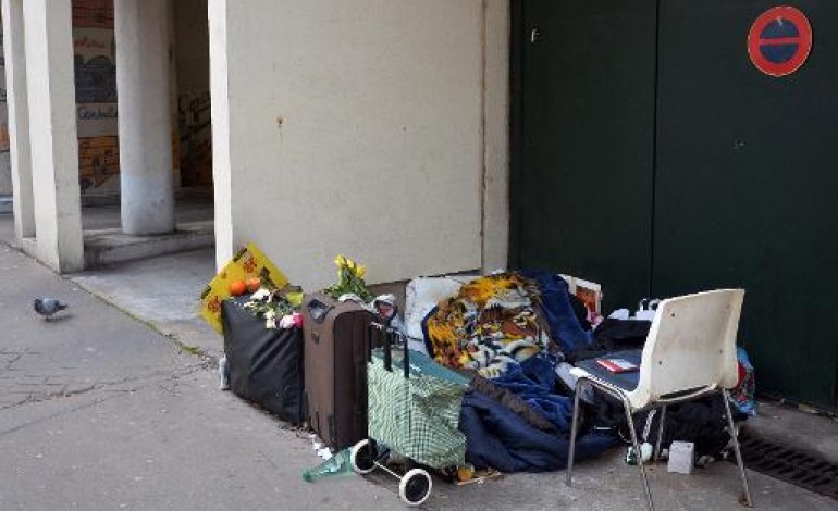 Paris (AFP). Cinq sans-abri morts au cours de la vague de froid qui frappe la France
