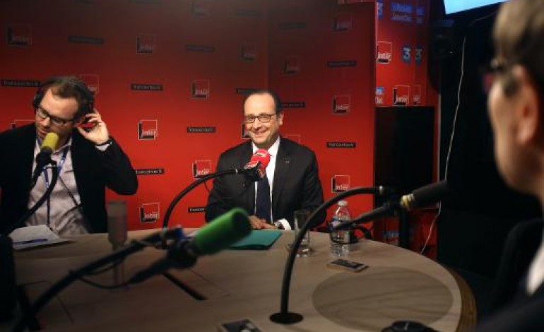 PARIS (AFP). Hollande assume son échec sur le chômage et brandit ses réformes