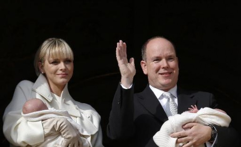 Monaco (AFP). Les jumeaux princiers monégasques acclamés sur le Rocher