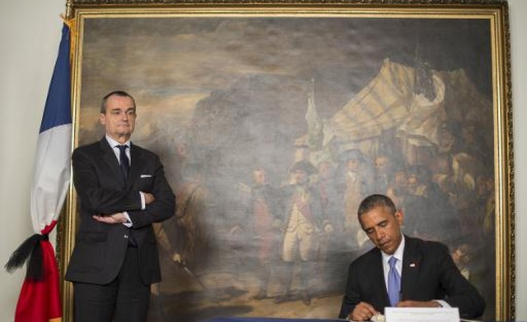 Washington (AFP). Charlie Hebdo: Vive la France ! écrit Obama dans le livre de condoléances