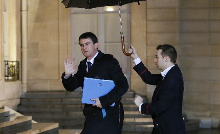 Paris (AFP). Attentats: Valls, en partie soulagé, appelle à ne pas baisser la garde