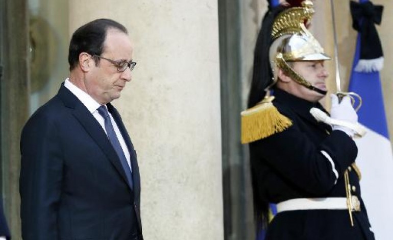 Paris (AFP). Attentats: nouvelle réunion de crise autour de Hollande à l'Elysée