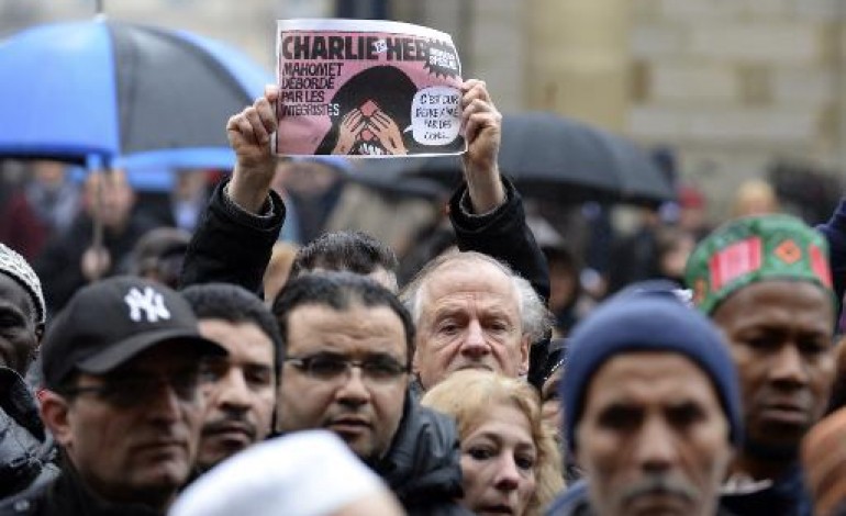 Paris (AFP). Charlie Hebdo mercredi rira encore de tout, Mahomet compris 