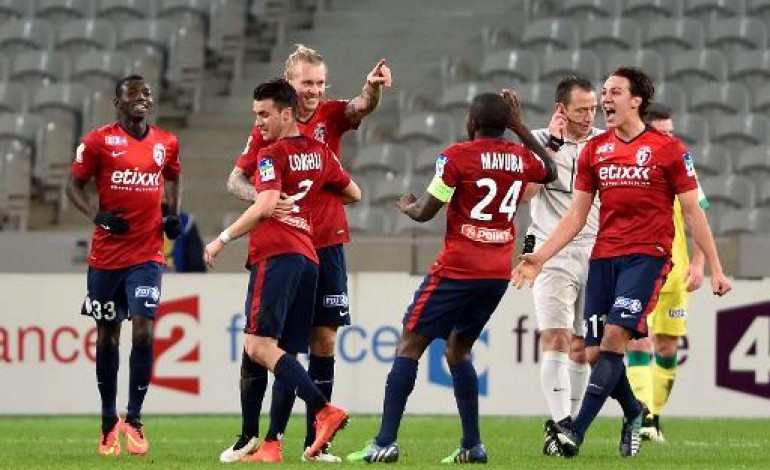 Villeneuve-d'Ascq (AFP). Coupe de la Ligue: Lille écarte Nantes et rejoint le dernier carré