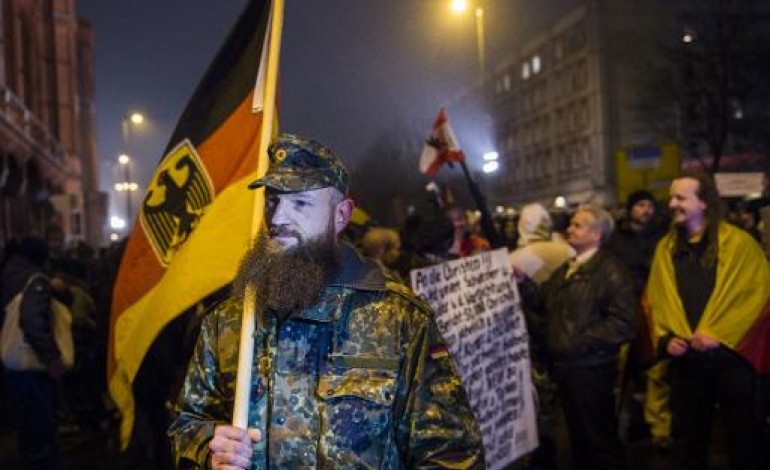 Dresde (Allemagne) (AFP). Allemagne: émergence d'un mouvement populiste avec les manifs anti-islam