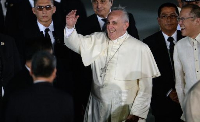 Manille (AFP). Le pape François arrive aux Philippines, bastion catholique