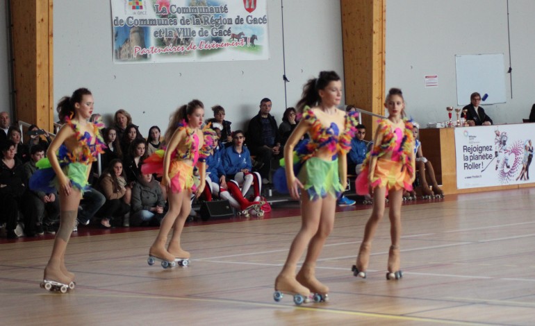 Gacé accueille la coupe de Basse-Normandie de patins à roulette artistique