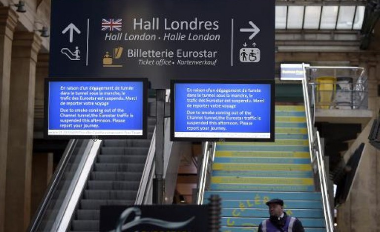 Paris (AFP). Tunnel sous la Manche: trafic normal pour l'Eurostar lundi