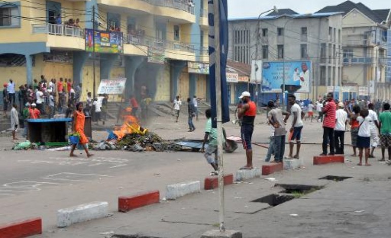 Kinshasa (AFP). RDC: troisième journée de violences anti-Kabila à Kinshasa