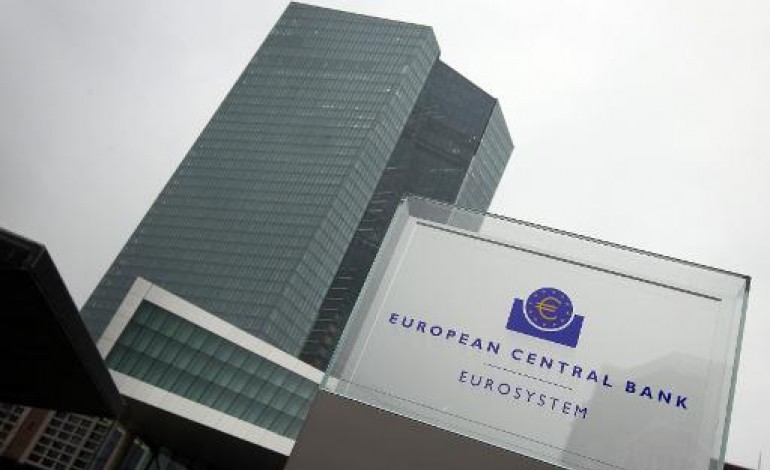 Francfort (AFP). La BCE s'apprête à sortir l'artillerie lourde 