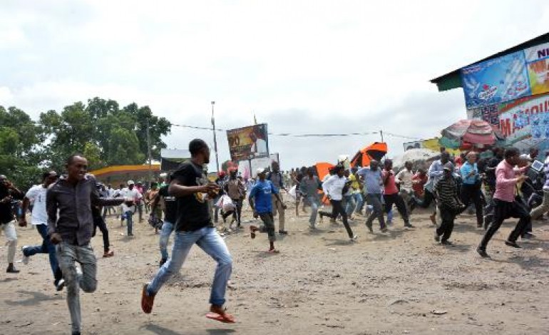 KINSHASA (AFP). RDC: 12 morts en trois jours à Kinshasa, la FIDH accusée d'être manipulée 