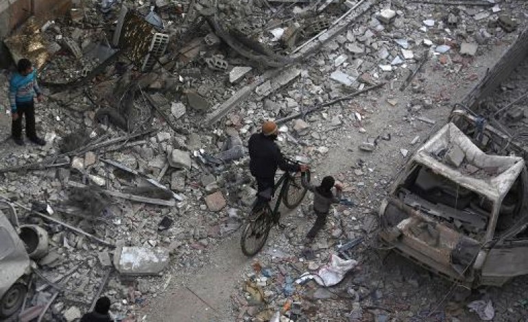 Beyrouth (AFP). Syrie: raids du régime près de Damas, 32 morts dont 6 enfants