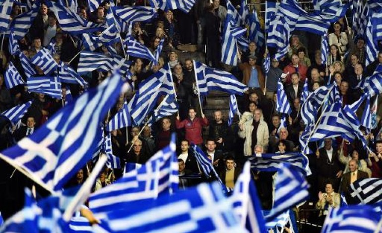 Athènes (AFP). Grèce: dernière joute de campagne entre Tsipras et Samaras