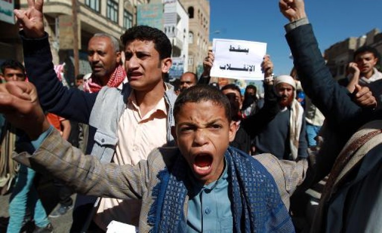Sanaa (AFP). Yémen: grande manifestation à Sanaa contre les miliciens chiites