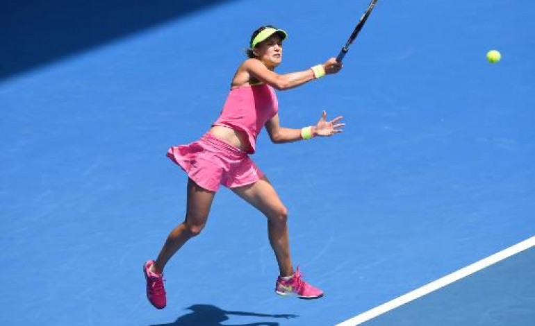Melbourne (AFP). Open d'Australie: Bouchard recroise Sharapova, son idole de jeunesse