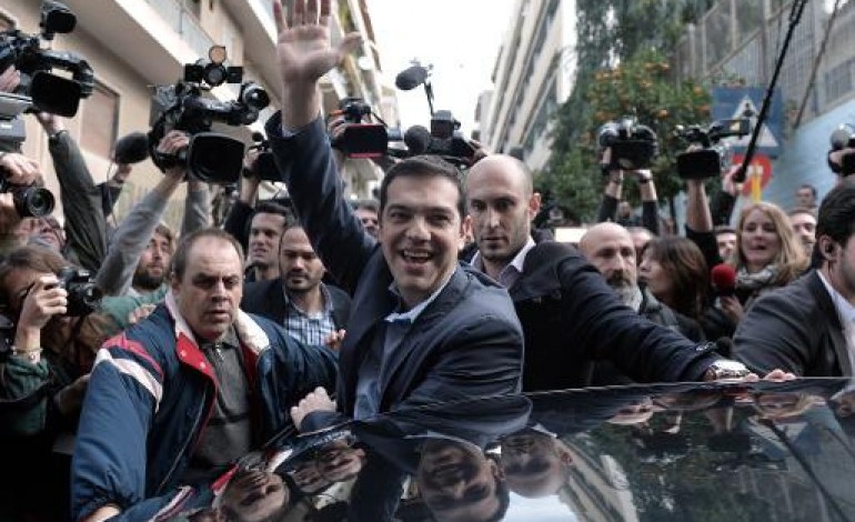Athènes (AFP). Elections en Grèce: Syriza devance de plus huit points le parti au pouvoir