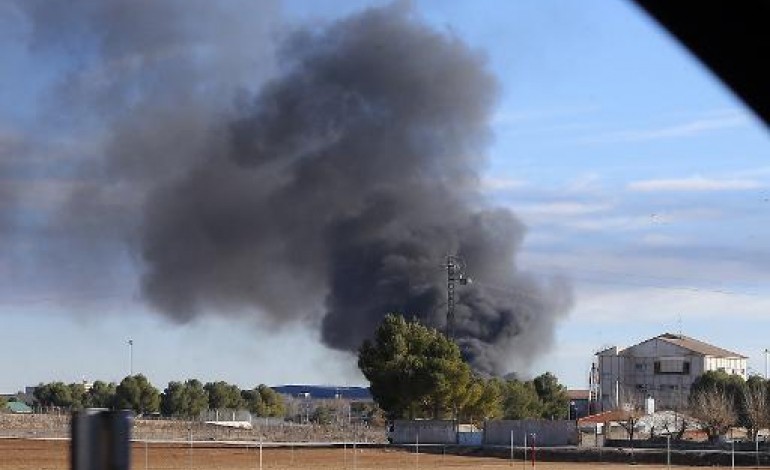 Paris (AFP). Crash du F-16 en Espagne: l'avion a eu une panne au décollage