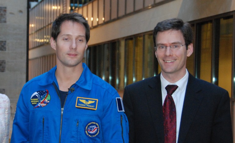 Forum du Savoir à Rouen : partez dans l'espace avec l'astronaute Thomas Pesquet