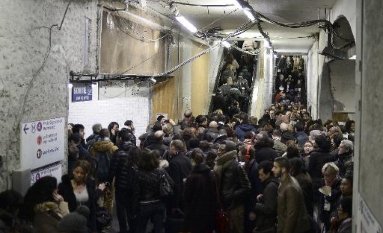 Paris (AFP). RER A: les difficultés pourraient se poursuivre vendredi