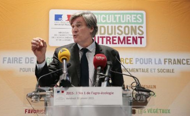 Paris (AFP). Agriculture: Le Foll entend réduire les pesticides de 50% d'ici 2025