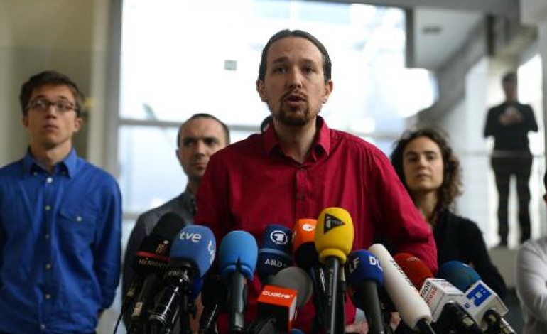 Madrid (AFP). Espagne: premier test grandeur nature dans la rue pour Podemos, l'allié de Syriza