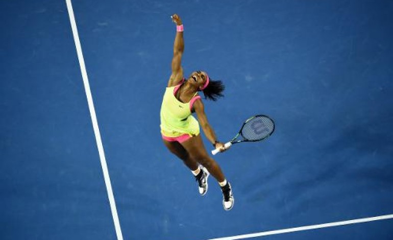 Melbourne (AFP). Open d'Australie: Serena Williams un peu plus loin dans la légende