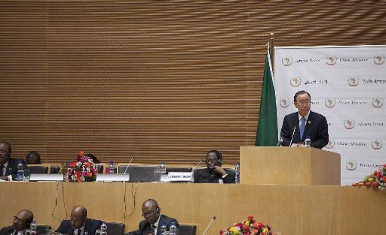 Addis Abeba (AFP). Union Africaine: Ban Ki-moon en faveur d'une force régionale contre Boko Haram