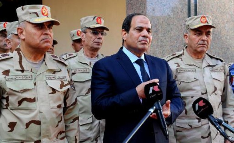 Le Caire (AFP). Egypte: la lutte contre les jihadistes sera longue, affirme Sissi