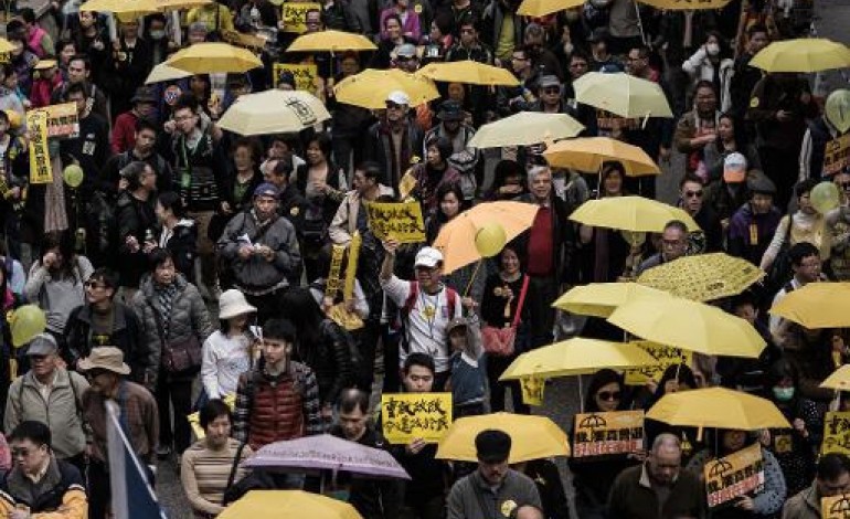 Hong Kong (AFP). Hong Kong: les manifestants prodémocratie redescendent dans la rue