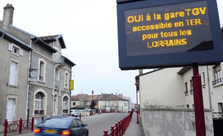 Nancy (AFP). Les Lorrains votent pour ou contre une nouvelle gare TGV