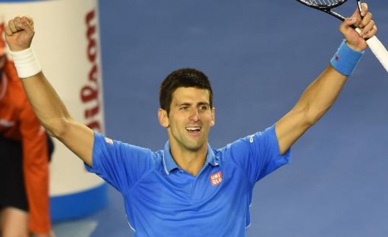 Melbourne (AFP). Open d'Australie: Novak Djokovic s'impose pour la 5e fois