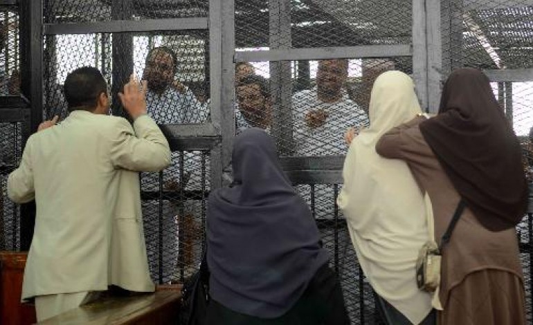 Le Caire (AFP). Egypte: peine capitale confirmée pour 183 islamistes, 4e procès pour Morsi