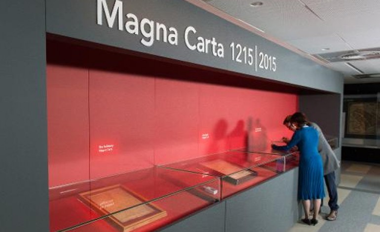 Londres (AFP). Début des festivités pour les 800 ans de la Magna Carta