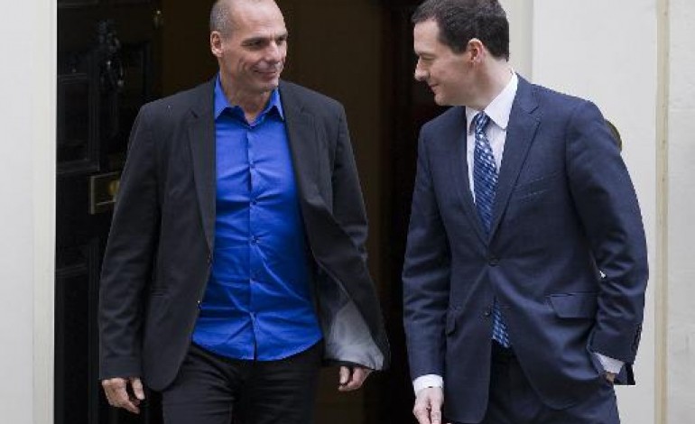 Londres (AFP). Grèce: les dirigeants à Rome, nouvelle étape de leur marathon anti-austérité