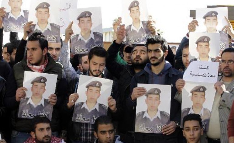 Beyrouth (AFP). L'EI affirme avoir brûlé vif le pilote jordanien (vidéo) 