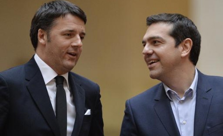 Rome (AFP). Dette: les dirigeants grecs poursuivent leur tournée à Bruxelles, Paris et Francfort