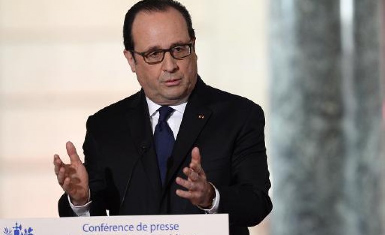 Paris (AFP). Hollande, président de gauche depuis le début, veut prolonger l'esprit de janvier