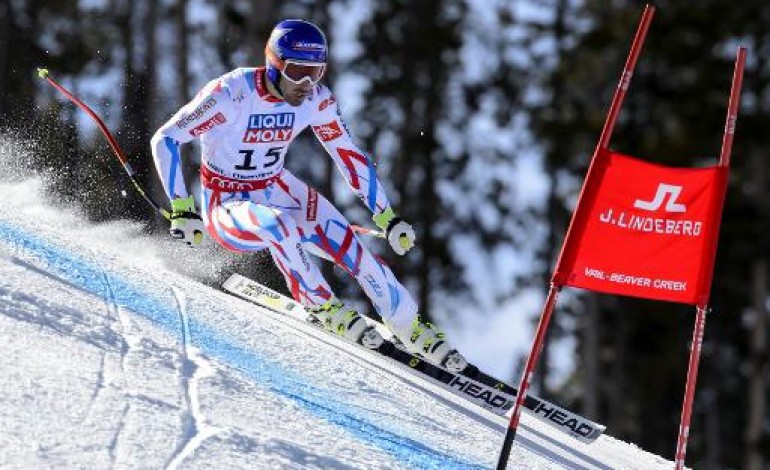 Beaver Creek (Etats-Unis) (AFP). Ski: Théaux, en bronze dans le Super-G, offre sa 1re médaille à la France