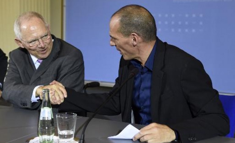 Berlin (AFP). Grèce: Berlin, en désaccord, enjoint Athènes de renégocier avec la troïka