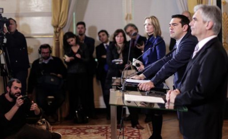 Vienne (AFP). Grèce: Tsipras optimiste quant aux chances de compromis avec l'UE