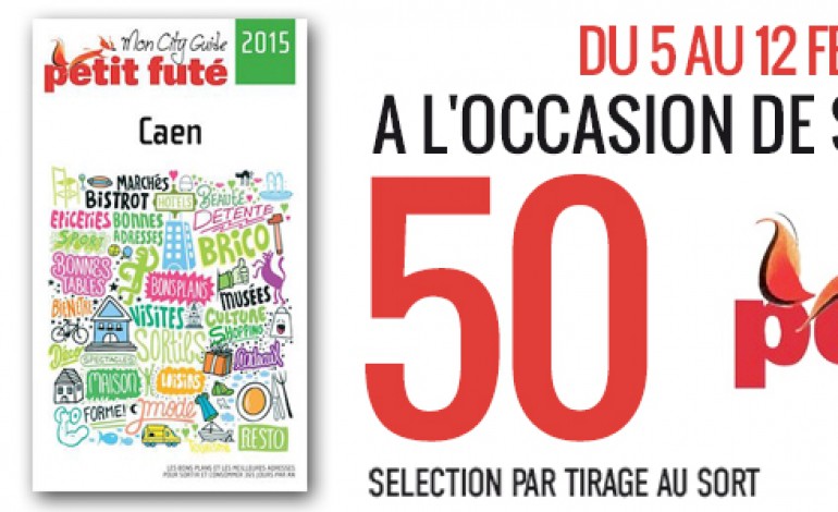 Remportez votre Petit Futé Caen 2015 avec Tendance Ouest 