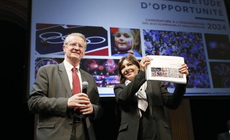 Paris (AFP). JO: Hidalgo soumettra la candidature Paris-2024 au Conseil de Paris en avril