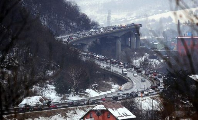 Lyon (AFP). Trafic: tendance à la baisse en Rhône-Alpes sur les routes menant aux stations de ski