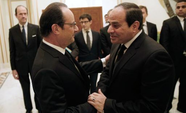 Paris (AFP). Egyptiens décapités: Hollande et al-Sissi demandent la réunion du Conseil de sécurité 