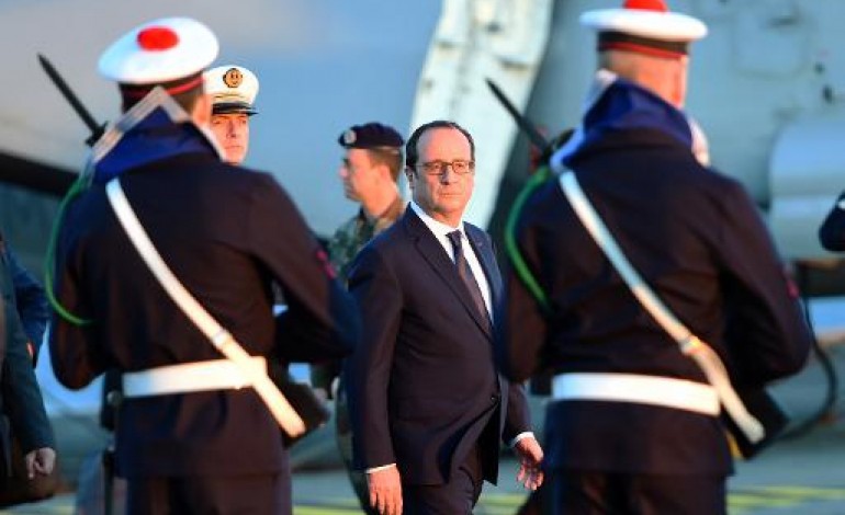 Istres (AFP). Nucléaire: Hollande à Istres pour le discours de son quinquennat