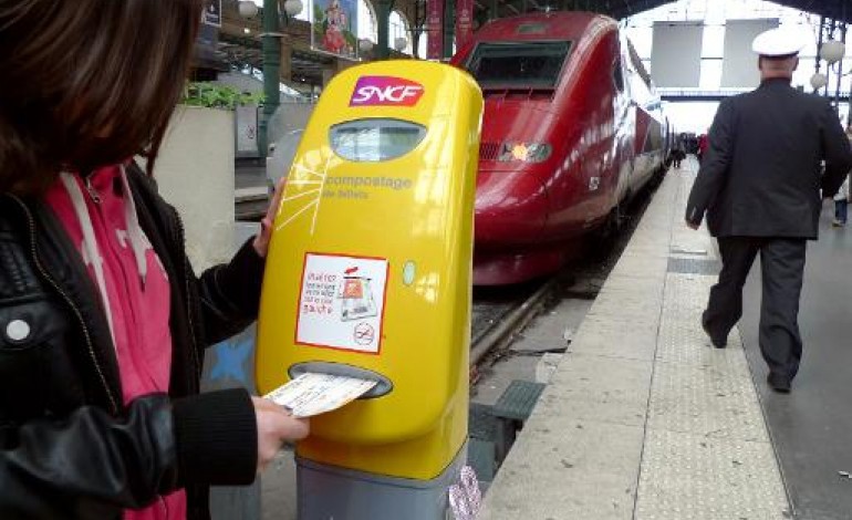 Paris (AFP). La SNCF s'attaque aux fraudeurs, et augmente le prix de ses amendes
