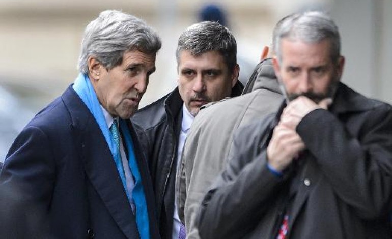 Genève (AFP). Nucléaire iranien: nouveaux entretiens Kerry-Zarif à Genève 