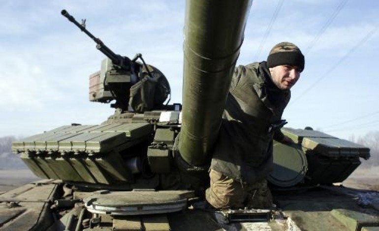 Kiev (AFP). Ukraine: tension près de Marioupol, réunion à quatre à Paris