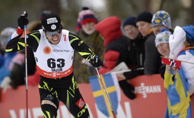 Falun (Suède) (AFP). Ski nordique: la journée rare de Manificat et du ski de fond français