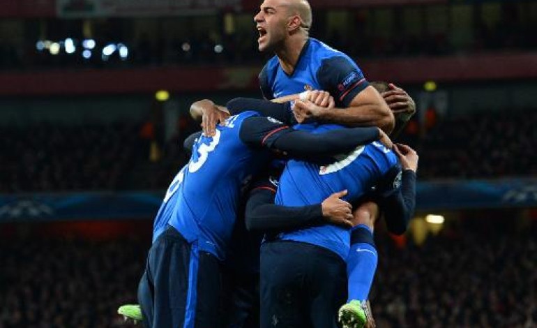 Londres (AFP). Ligue des champions: Monaco réalise le coup parfait chez Arsenal